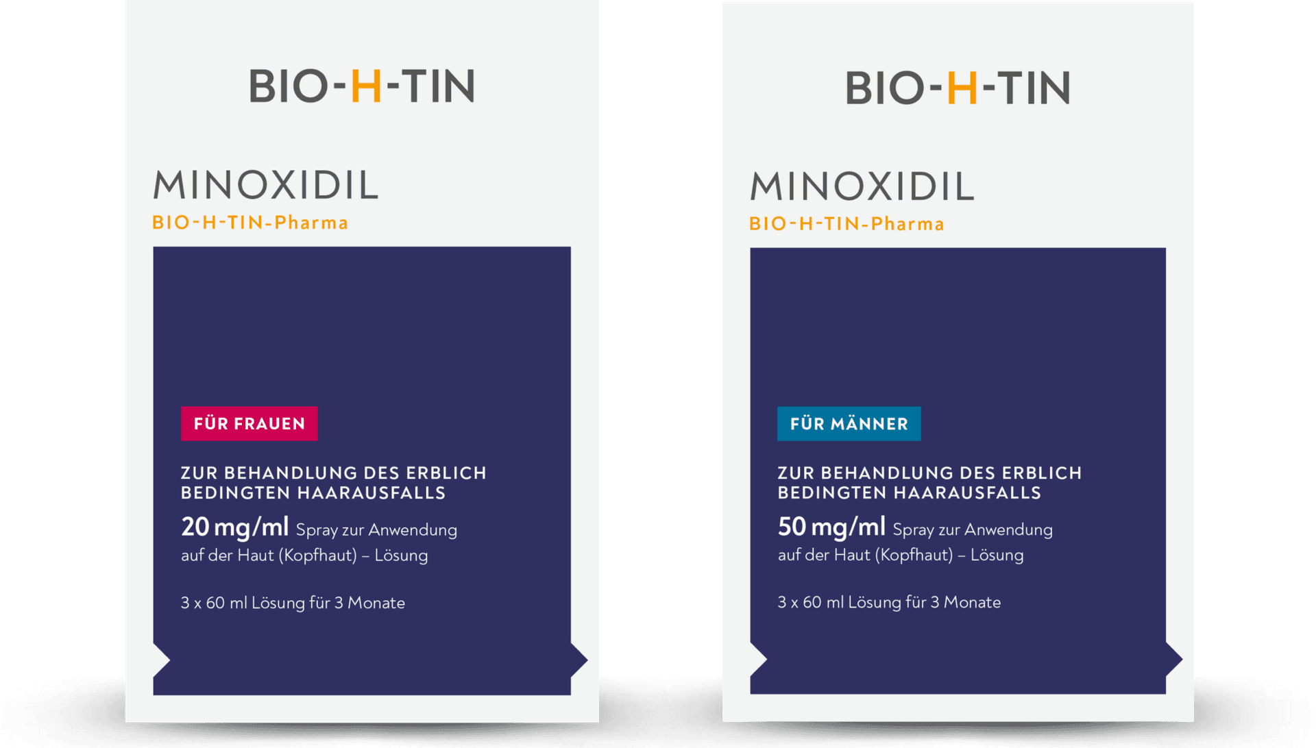 BIO-H-TIN - Unsere Minoxidil Produkte Entdecken