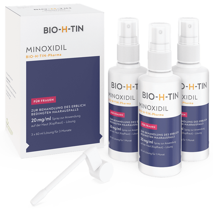 Minoxidil BIO-H-TIN® Pharma 20 mg/ml für Frauen